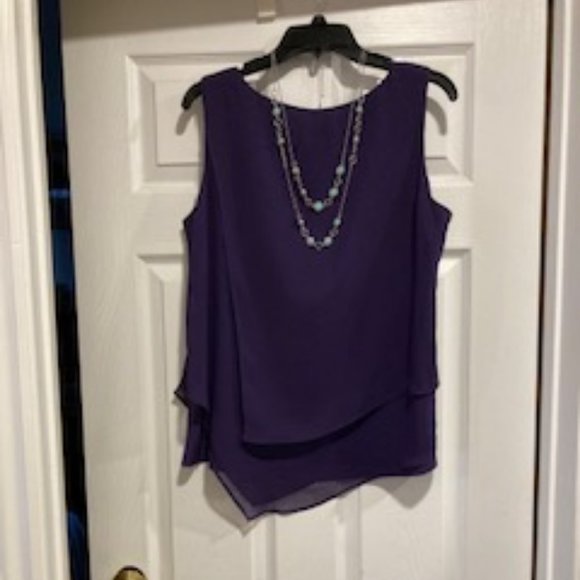 Charming Charlie Mint Sea Foam Silver Plate Pre Layered Chain Necklace Set - Picture 7 of 8